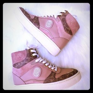 Coach Cruise Monogram Platform Sneakers